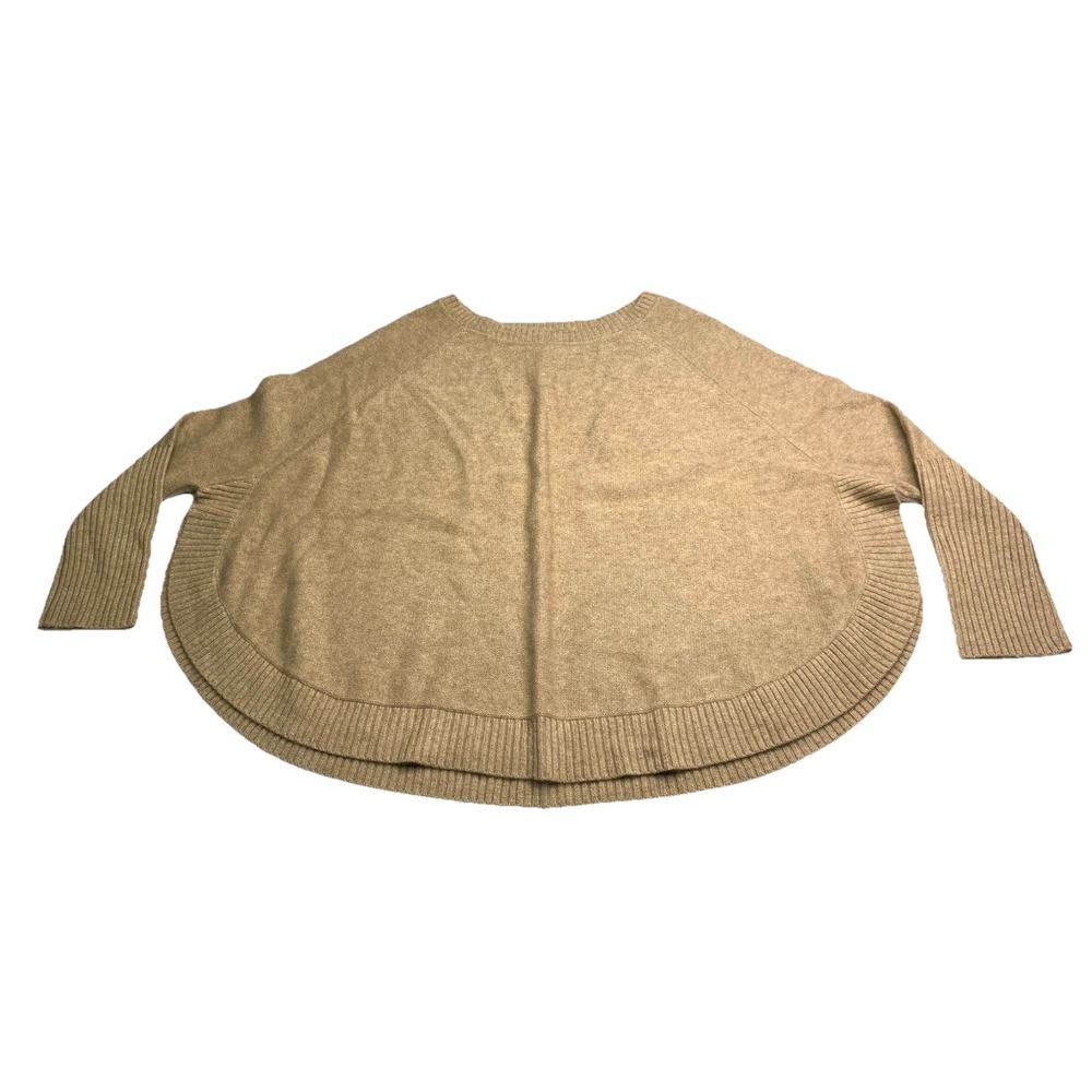 NWOT Eileen Fisher Womens Brown Knit Oversized Sweater Sz M Cashmere